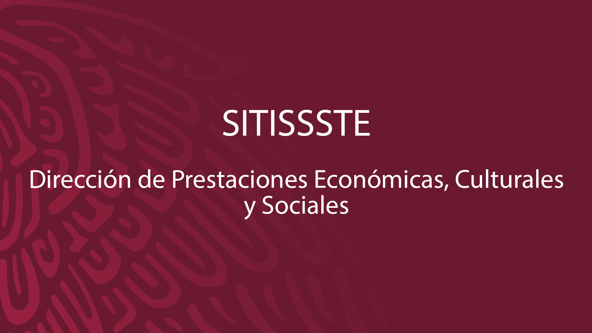 Dirección de Prestaciones Económicas, Sociales y Culturales - Sindicato